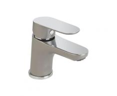 EUROSANIT Mitigeur de lavabo kevon chromé/gris