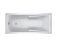 Baignoire JACOB DELAFON CORVETTE 3, 160x70, blanc avec pieds reglables Ref. E60903-00