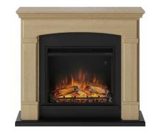 Cheminée électrique décorative "Helmi" Bois de chêne - Powerflame