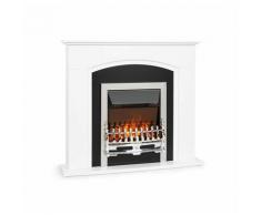 Verbier Cheminée électrique 1000/2000W Feu LED télécommande