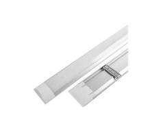 Réglette LED de bureau 10W 30cm 800lm - Blanc Chaud 3000K