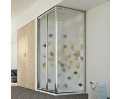 Cabine douche 70x75 Ouv. 75 CM 198 Opaque mod. Urban Duo