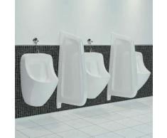 True Deal - Brise-vue pour urinoir mural Céramique Blanc