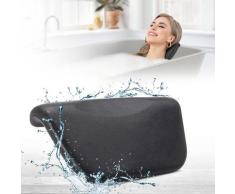 Coussin de baignoire Appui-Tête Spa Coussin De SPA Oreiller de Baignoire Noir