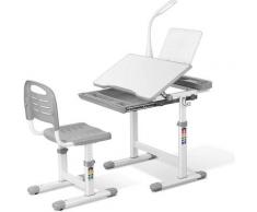 Aicok - Bureau Enfant Bureau avec tiroir Chaise et Support de Lecture Bureau étudiant Enfant avec
