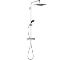 Dornbracht Tuyau de douche avec thermostat, sans douche à main, douche sur pied 450 mm, douche de
