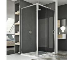 Cabine Douche 90x150 CM H185 transparent modèle Replay Duo 1 Portillon