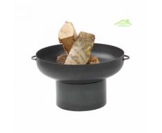 Brasero de jardin DOUNIA en acier avec ou sans couvercle - Avec couvercle