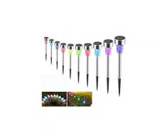 SOEKAVIA Lumières de fleur solaire Rose artificielles Lumières LED solaires décoratives pour