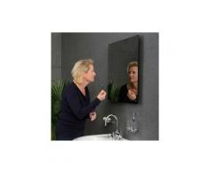 Banyo - Chauffage mural infrarouge miroir - epaisseur 6 mm 620 x 620 x 50 mm - 400W