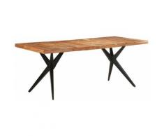 Betterlife - Table de salle à manger 200x90x76 cm Bois d'acacia massif8066-A