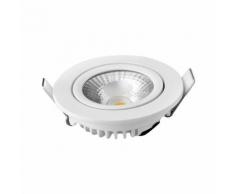 Spot Encastrable 8W LED équivalent 70W | Blanc Neutre (4100K) - Blanc