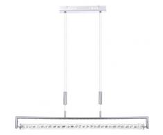 Suspension LED design chrome salon chrome salle à manger suspension 68068Z - Globo
