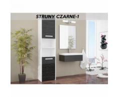 BIBURY W1 | Colonne salle de bain contemporaine 40x30x170 | Rangement salle de bain moderne |