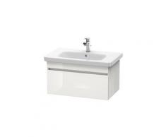 Pack meuble + lavabo Duravit DuraStyle 80cm - Blanc brillant