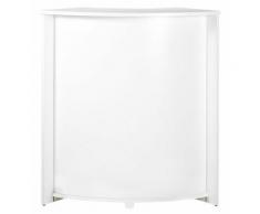 Beaux Meubles Pas Chers - Meuble-Comptoir Bar 96 cm Blanc - Coloris: Blanc