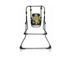 Balancelle berceau transat chaise haute 12m+ bébé enfant - Samba Plus 4en1 - Bleu marine et Verte /