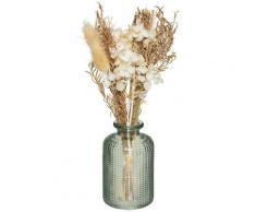 Diffuseur de parfum 100 ml avec Fleurs séchées et 6 Bâtonnets - Atmosphera