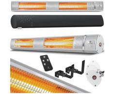 Kesser - ® Chauffage à infrarouge 3 000 W IR-Gastro-Bar Chauffage de terrasse avec housse de