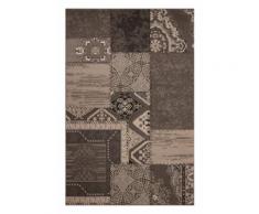 Tapis de salon Convivo carré Argenté 160x230
