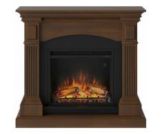 Cheminée électrique décorative 'Magna' Bois de noyer - Powerflame