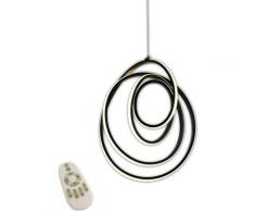 Suspension Led 78W 4000K Réglable En Intensité Noir Olimpo
