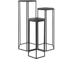 Console Et Sellette - SELLETTE GIGOGNE METAL NOIR