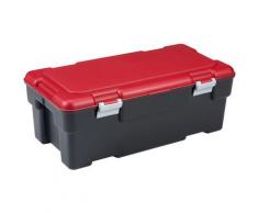 Malle de rangement Keter Voyager 65L PVC noir/rouge - noir / rouge