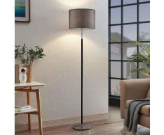 Lampe à poser 'Franjo' en textile pour chambre à coucher