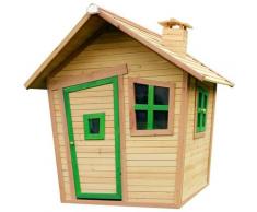 AXI - Alice Playhouse: Maisonnette pour enfants, fenêtres intégrées et bois très résistant