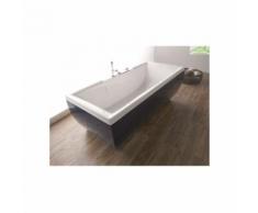 Baignoire en acrylique lucite rectangulaire balnéo à 6 jets IOS 170X70X43 cm