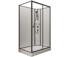 Schulte - Cabine de douche intégrale avec porte coulissante, verre 5 mm, cabine de douche complète