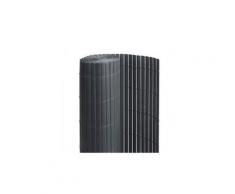Canisse en PVC anthracite - 90% d'occultation, Longueur 39 m, Hauteur 1 mgris anthracite