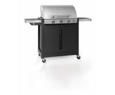Barbecue à gaz 3 brûleurs + réchaud latéral Barbecook BRAHMA 4.2 INOX