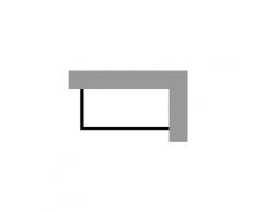 Duravit - Habillage de baignoire pour angle à droite pour baignoire Starck 1800 x 800 mm - blanc