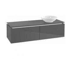 Villeroy Und Boch - Meuble sous-lavabo Villeroy & Boch Legato B114, 1400x380x500mm, lavabo à