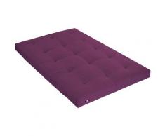 Idliterie - Matelas Futon Latex Couleur - Gris Anthracite, Dimensions - 160 x 200 cm