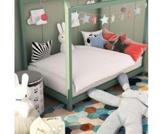 Vidaxl - Jeu de Couette d'Été pour Enfant 2 pcs Blanc 120x150 cm/40x60 cm Modèle 2