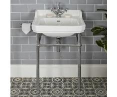 Lavabo rétro sur pied 56cm Old London