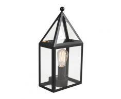 Applique Amsterdam 2 noir Qazqa Rustique Luminaire exterieur