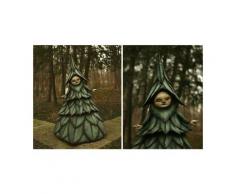 Nouveau Style Halloween La Sorciere Sceptre Resine Artware Sorciere Ornements Jardin Decoration