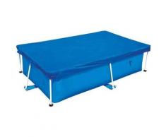 Bâche de piscine, rectangulaire, résistante aux UV, anti-poussière, produits de piscine, bleu - 220