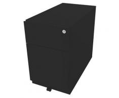 Bisley Caisson roulant Note™, avec 1 tiroir pour DS, 1 tiroir universel, h x l x p 495 x 300 x 565
