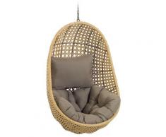Fauteuil suspendu Cira finition naturelle - Naturel - Kave Home