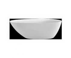 Baignoire îlot design ovale PORTLAND blanche