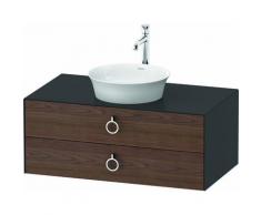 Duravit White Tulip, meuble-lavabo suspendu, largeur 1000 x profondeur 550mm, avec 2 tiroirs, avec
