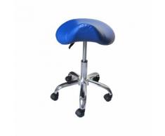 eyepower Tabouret de Travail MST-404 chaise pivotante 360° réglable en hauteur siège rembourré en