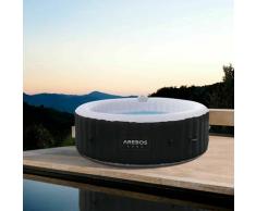 Piscine Spa Pool | Gonflable | Chauffage | Exterieur | Display LED - Arebos