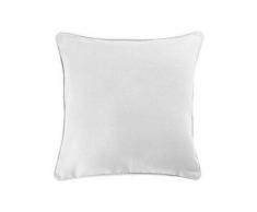 Paris Prix - Coussin Déco panama 60x60cm Blanc