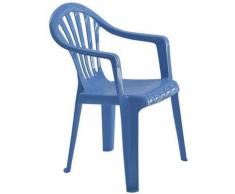 Chaise de jardin pour enfants 9200-04 Rsine bleue - Garden Life